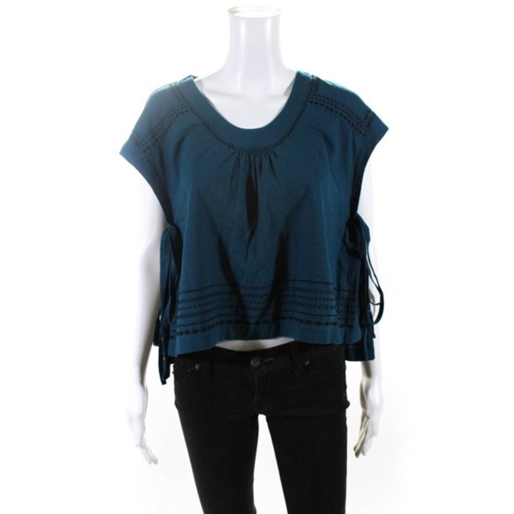 Steven Alan embroidered blouse